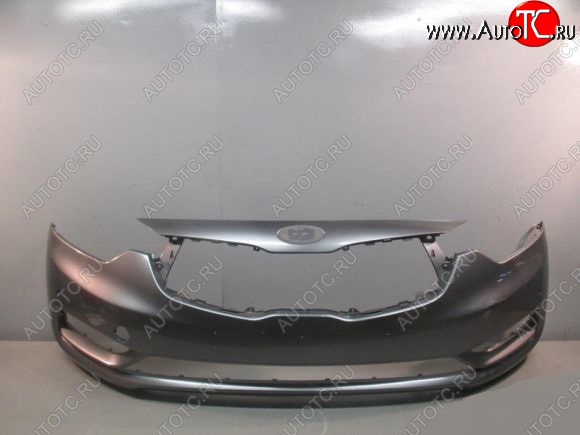 2 549 р. Бампер передний SPARD KIA Cerato 3 YD дорестайлинг седан (2013-2016) (Неокрашенный)  с доставкой в г. Кемерово