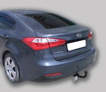 60 999 р. Фаркоп Лидер Плюс KIA Cerato 3 YD дорестайлинг седан (2013-2016) (Без электропакета)  с доставкой в г. Кемерово. Увеличить фотографию 3