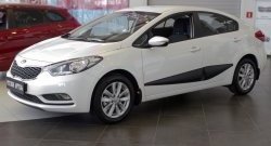 3 599 р. Молдинги RA (широкие, комплект на 4 двери) KIA Cerato 4 BD дорестайлинг седан (2018-2021) (Поверхность глянец (под окраску), Неокрашенные)  с доставкой в г. Кемерово. Увеличить фотографию 4