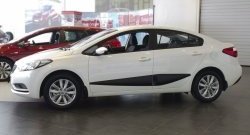 3 599 р. Молдинги RA (широкие, комплект на 4 двери) KIA Cerato 4 BD дорестайлинг седан (2018-2021) (Поверхность глянец (под окраску), Неокрашенные)  с доставкой в г. Кемерово. Увеличить фотографию 5