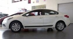 2 999 р. Молдинги RA (узкие, комплект 4 шт.) KIA Cerato 3 YD дорестайлинг седан (2013-2016) (Поверхность глянец (под окраску), Неокрашенные)  с доставкой в г. Кемерово. Увеличить фотографию 5
