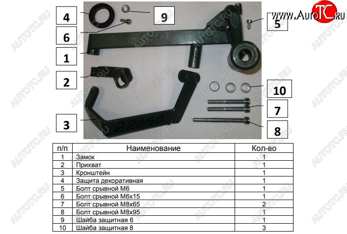6 299 р. Замок КПП FORTUS (AT+) KIA Cerato 4 BD дорестайлинг, хэтчбэк (2018-2021)  с доставкой в г. Кемерово