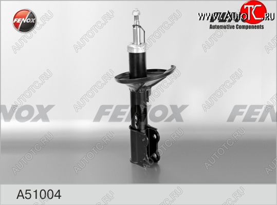 3 299 р. Правый амортизатор передний (газ/масло) FENOX KIA Cerato 1 LD седан дорестайлинг (2003-2007)  с доставкой в г. Кемерово