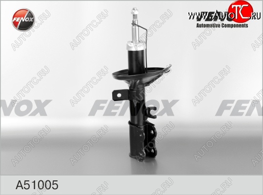 3 299 р. Левый амортизатор передний (газ/масло) FENOX KIA Spectra (2000-2009)  с доставкой в г. Кемерово
