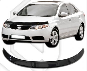 Дефлектор капота CA-Plastic KIA Cerato 2 TD седан (2008-2013)