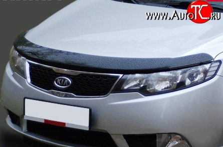 2 599 р. Дефлектор капота NovLine KIA Cerato 1 LD седан дорестайлинг (2003-2007)  с доставкой в г. Кемерово