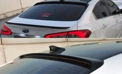 4 399 р. Козырёк на заднее стекло CT KIA Cerato 1 LD седан дорестайлинг (2003-2007) (Неокрашенный)  с доставкой в г. Кемерово. Увеличить фотографию 2