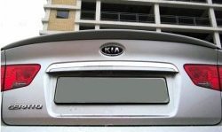 4 949 р. Лип спойлер Lip KIA Cerato 1 LD седан дорестайлинг (2003-2007) (Неокрашенный)  с доставкой в г. Кемерово. Увеличить фотографию 2
