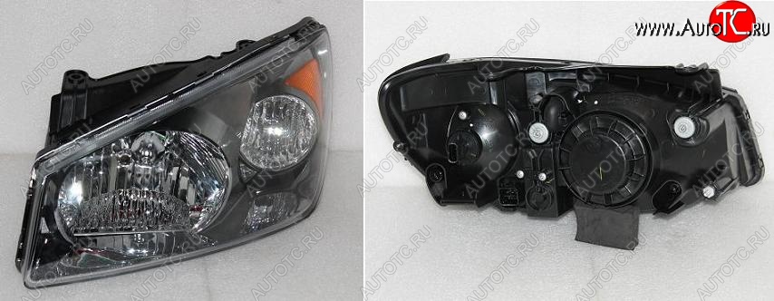 2 999 р. Фара BRIGHTROAD (под мех. корректор левая) KIA Cerato 1 LD седан дорестайлинг (2003-2007)  с доставкой в г. Кемерово
