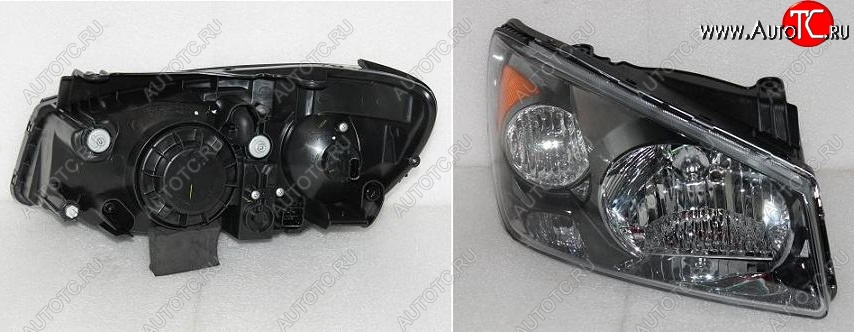 2 549 р. Фара BRIGHTROAD (под мех. корректор правая) KIA Cerato 1 LD седан дорестайлинг (2003-2007)  с доставкой в г. Кемерово