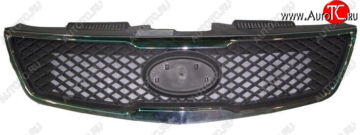 2 379 р. Решётка радиатора SAT (хром молдинг) KIA Forte седан (2008-2013) (Неокрашенная) с доставкой в г. Кемерово Увеличить фотографию 1 2 379 р. Решётка радиатора SAT (хром молдинг) KIA Forte седан (2008-2013) (Неокрашенная) с доставкой в г. Кемерово