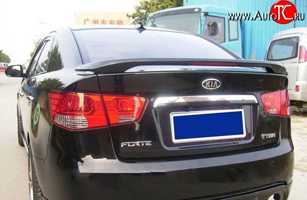 3 899 р. Спойлер M-VRS V3 KIA Cerato 2 TD седан (2008-2013) (Неокрашенный)  с доставкой в г. Кемерово