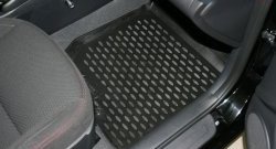3 199 р. Коврики в салон Element 4 шт. (полиуретан) (купе) KIA Cerato 2 TD седан (2008-2013)  с доставкой в г. Кемерово. Увеличить фотографию 3