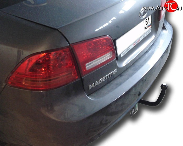 5 349 р. Фаркоп Лидер Плюс  KIA Magentis (2005-2010) (Без электропакета)  с доставкой в г. Кемерово