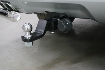 Фаркоп (тягово-сцепное устройство) TCC KIA Mohave  HM2 (2019-2022) (оцинкованный, шар Е нержавейка)
