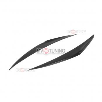 1 799 р. Реснички на фары MV-Tuning  KIA Optima  4 JF (2015-2018) дорестайлинг универсал, дорестайлинг седан (Неокрашенные)  с доставкой в г. Кемерово. Увеличить фотографию 4