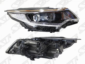 Фара передняя SAT (правая, галоген, LED) KIA Optima  4 JF (2016-2018) дорестайлинг седан