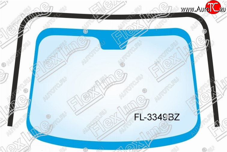 1 739 р. Молдинг лобового стекла FlexLine KIA Optima 3 TF дорестайлинг седан (2010-2013)  с доставкой в г. Кемерово