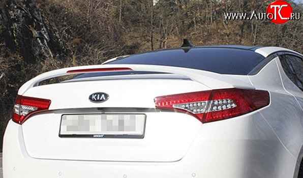 5 999 р. Спойлер M-VRS KIA Optima 3 TF рестайлинг седан (2013-2016) (Неокрашенный)  с доставкой в г. Кемерово