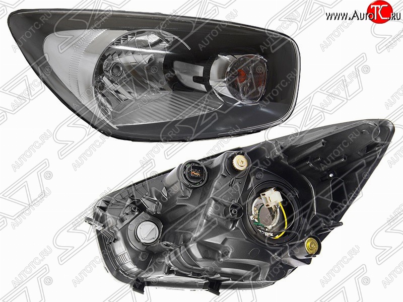 4 999 р. Правая передняя фара SAT KIA Picanto 2 TA хэтчбэк 5 дв. дорестайлинг (2011-2015)  с доставкой в г. Кемерово