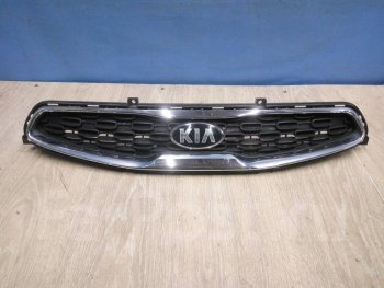 1 699 р. Решетка радиатора SPARD KIA Picanto 2 TA хэтчбэк 3 дв. дорестайлинг (2011-2015) (Неокрашенная)  с доставкой в г. Кемерово. Увеличить фотографию 2