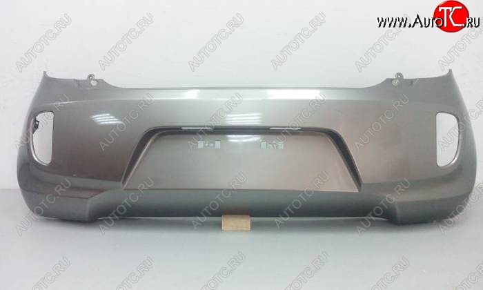 3 649 р. Бампер задний SPARD KIA Picanto 2 TA хэтчбэк 5 дв. дорестайлинг (2011-2015) (Неокрашенный)  с доставкой в г. Кемерово