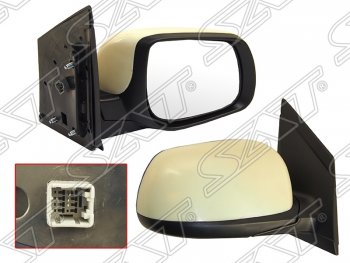 Боковое правое зеркало заднего вида SAT (указатель поворота, 5 контактов) KIA Picanto ( 2 TA хэтчбэк 5 дв.,  2 TA хэтчбэк 3 дв.) (2011-2017) дорестайлинг, рестайлинг