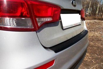 679 р. Защитная накладка заднего бампера Тюн-Авто  KIA Rio  3 QB (2015-2017) рестайлинг седан  с доставкой в г. Кемерово. Увеличить фотографию 4