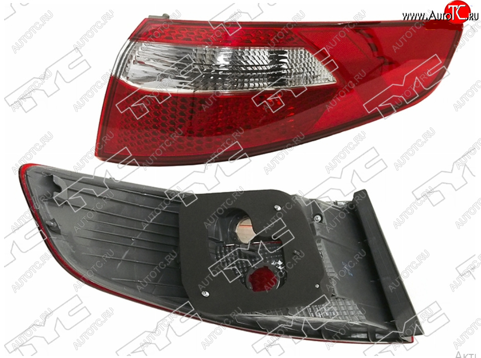 4 549 р. Правый фонарь задний (внешний) TYC  KIA Rio  3 QB (2011-2015) дорестайлинг седан  с доставкой в г. Кемерово
