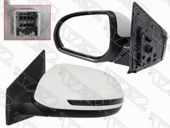 Левое боковое зеркало заднего вида SAT (поворот, 5 контактов) KIA Rio 3 QB рестайлингхэтчбек5дв. (2015-2017)