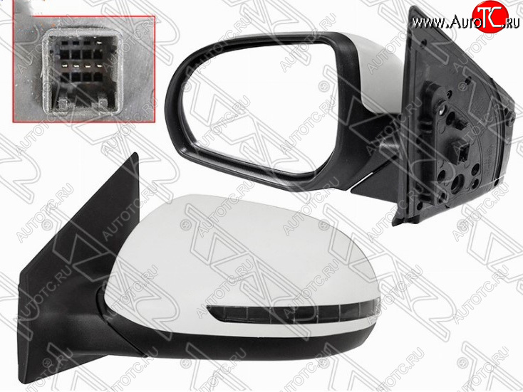 2 899 р. Левое боковое зеркало заднего вида SAT (поворот, 5 контактов) KIA Rio 3 QB рестайлингхэтчбек5дв. (2015-2017) (Неокрашенное) с доставкой в г. Кемерово Увеличить фотографию 1 2 899 р. Левое боковое зеркало заднего вида SAT (поворот, 5 контактов) KIA Rio 3 QB рестайлингхэтчбек5дв. (2015-2017) (Неокрашенное) с доставкой в г. Кемерово