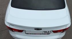5 799 р. Спойлер BS  KIA Rio  3 QB (2015-2017) рестайлинг седан (Неокрашенный)  с доставкой в г. Кемерово. Увеличить фотографию 2