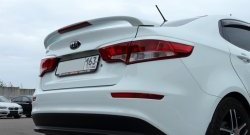 5 799 р. Спойлер BS  KIA Rio  3 QB (2015-2017) рестайлинг седан (Неокрашенный)  с доставкой в г. Кемерово. Увеличить фотографию 7