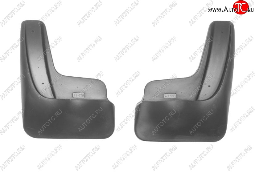 1 179 р. Брызговики задние HB Norplast  KIA Rio  3 QB (2011-2015) дорестайлингхэтчбек5дв.  с доставкой в г. Кемерово