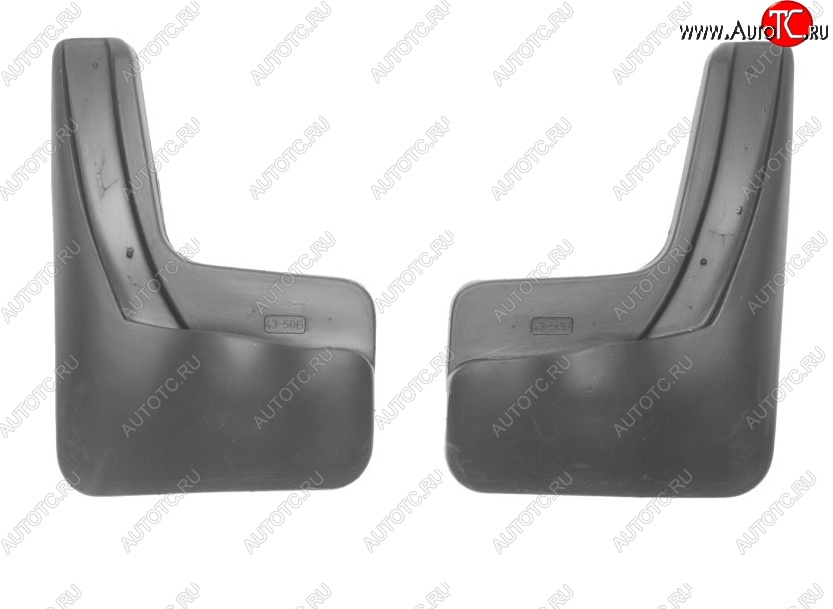 1 179 р. Брызговики задние Norplast  KIA Rio  3 QB (2011-2015) дорестайлинг седан  с доставкой в г. Кемерово