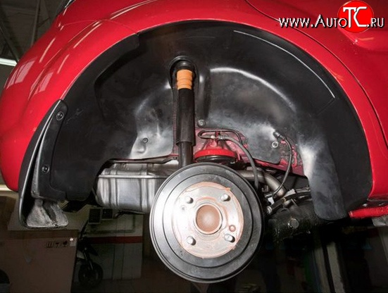 2 449 р. Задний правый подкрылок NovLine KIA Rio 3 QB дорестайлингхэтчбек5дв. (2011-2015)  с доставкой в г. Кемерово