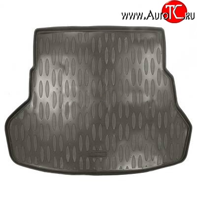 1 599 р. Коврик в багажник Aileron (полиуретан)  KIA Rio  3 QB (2011-2017) дорестайлинг седан, рестайлинг седан  с доставкой в г. Кемерово