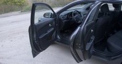 1 999 р. Накладки на порожки автомобиля RA v2 KIA Rio 3 QB рестайлинг седан (2015-2017)  с доставкой в г. Кемерово. Увеличить фотографию 3