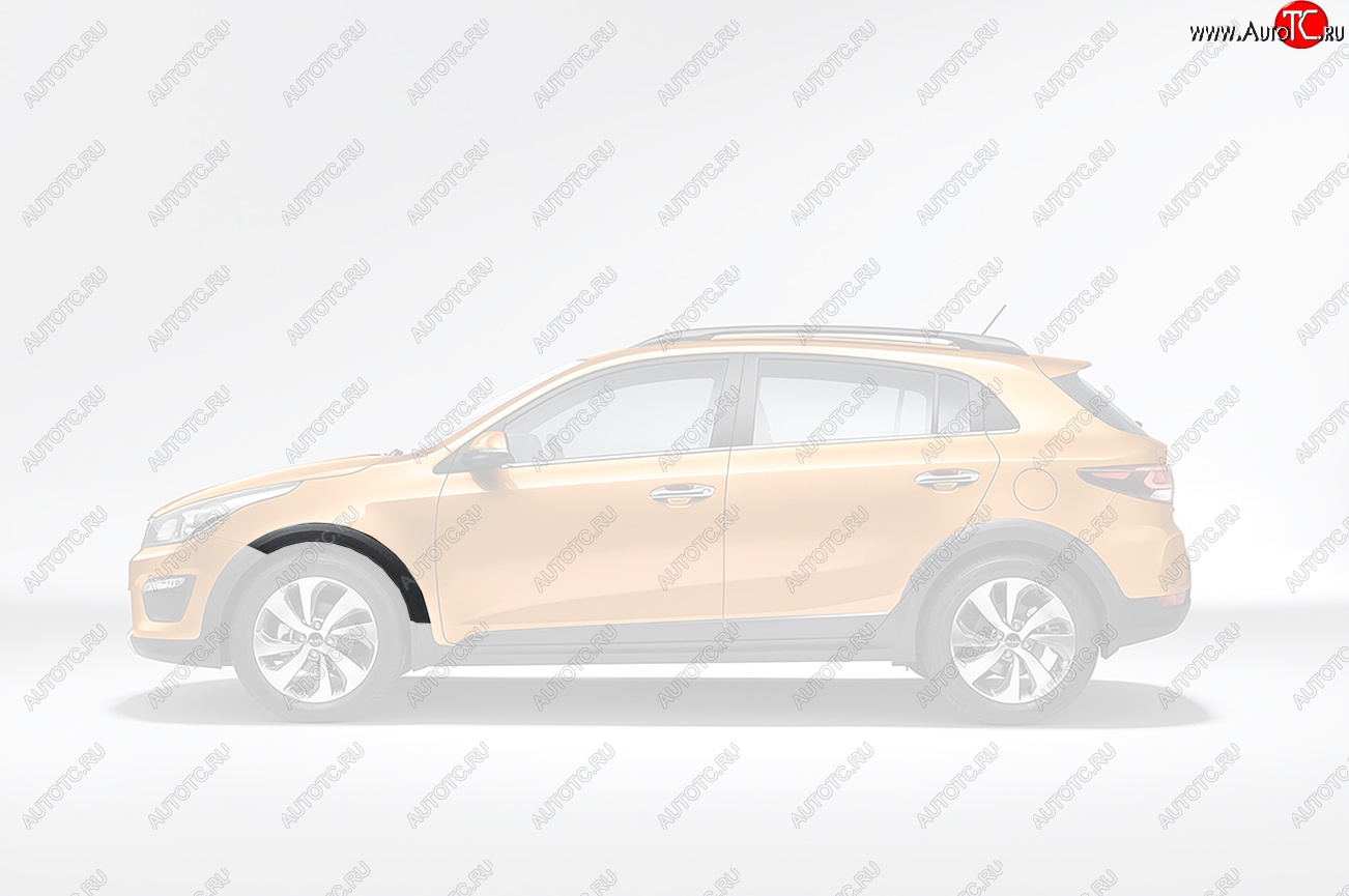 1 999 р. Передняя левая накладка на колёсную арку Оригинал KIA Rio X-line (2017-2021)  с доставкой в г. Кемерово