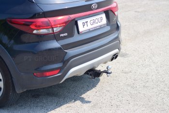 16 619 р. Фаркоп Petroil Tuning (съемный квадрат)  KIA Rio ( X-line,  X) (2017-2025) рестайлинг  с доставкой в г. Кемерово. Увеличить фотографию 3