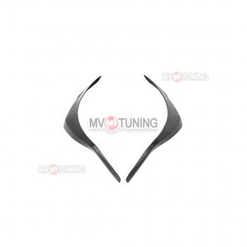 1 799 р. Реснички на фары MV-Tuning  KIA Rio ( 4 FB,  4 YB) (2016-2020) дорестайлинг седан, дорестайлинг, хэтчбэк (Неокрашенные)  с доставкой в г. Кемерово. Увеличить фотографию 5