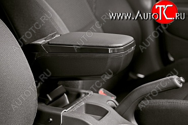 3 199 р. Подлокотник Armster 2 KIA Rio 4 FB дорестайлинг седан (2016-2020) (Черный)  с доставкой в г. Кемерово