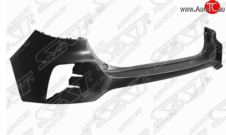 4 399 р. Задний бампер SAT  KIA Rio  X (2020-2025) рестайлинг (Неокрашенный)  с доставкой в г. Кемерово