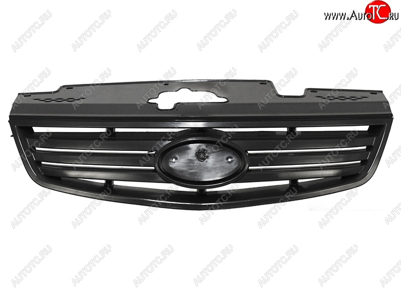 1 199 р. Решетка радиатора SAT KIA Rio 2 JB дорестайлинг, хэтчбэк 5 дв. (2005-2009) (Неокрашенная)  с доставкой в г. Кемерово