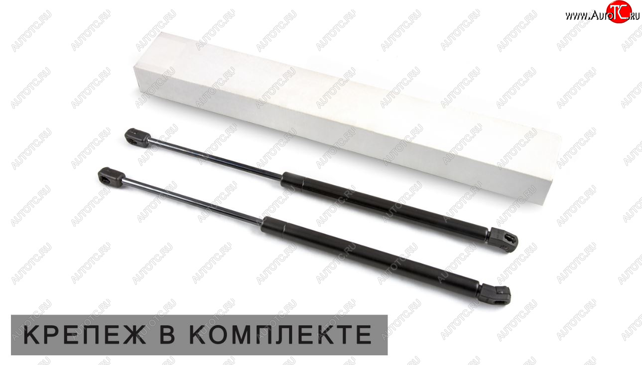 2 294 р. Упоры капота Arbori (2 шт) KIA Rio X-line (2017-2021)  с доставкой в г. Кемерово