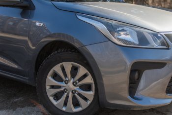 4 549 р. Защитные накладки на арки ArtForm KIA Rio 4 FB дорестайлинг седан (2016-2020) (Поверхность: шагрень)  с доставкой в г. Кемерово. Увеличить фотографию 5