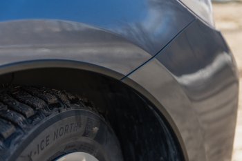 4 549 р. Защитные накладки на арки ArtForm KIA Rio 4 FB дорестайлинг седан (2016-2020) (Поверхность: шагрень)  с доставкой в г. Кемерово. Увеличить фотографию 4