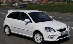 10 999 р. Передний бампер Vita Dm  KIA Rio ( 2 JB,  4 FB) (2005-2025) дорестайлинг седан, дорестайлинг, хэтчбэк 5 дв., рестайлинг, хэтчбэк 5 дв., рестайлинг седан (Без сетки, Неокрашенный)  с доставкой в г. Кемерово. Увеличить фотографию 6