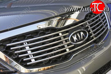 737 р. Декоративный элемент воздухозаборника верхний Souz96  KIA Sorento  XM (2009-2012) дорестайлинг  с доставкой в г. Кемерово