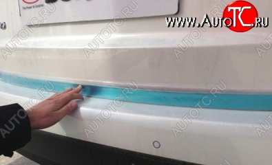 5 349 р. Нижняя накладка на крышку багажника СТ KIA Sorento XM рестайлинг (2012-2015)  с доставкой в г. Кемерово